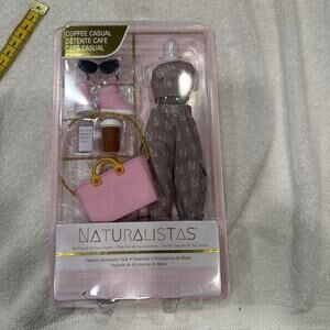 NEW Naturalistas COFFEE CASUAL 8pc Fashion Accessory Outfit Pack for 11.5" Doll
